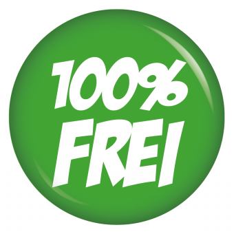 Ansteckbutton 100% frei